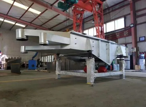 High Efficient Linear Vibrate Sifter Vibrating Screen